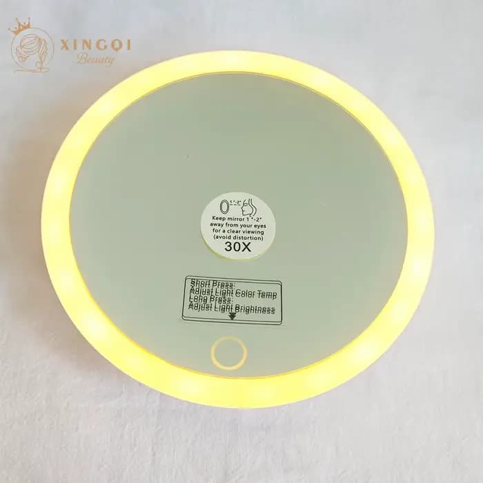 Miroir lumineux LED 6 pouces
