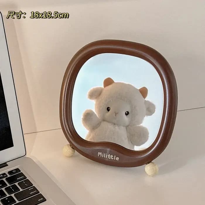 Miroir de maquillage pour filles mignonnes