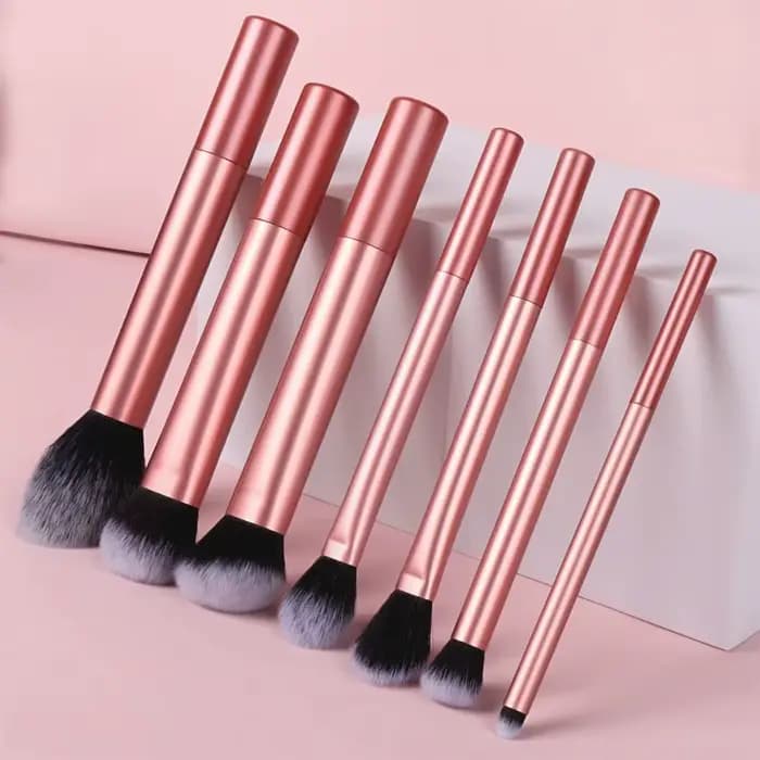 Kit de pinceaux de maquillage doux