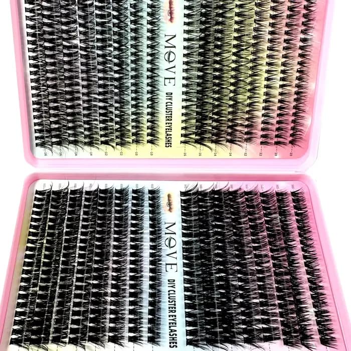 Kit d'Extension de Cils 5D Fluffy Optics, Volume Mixte, Faux Vison, Maquillage, Nouveau, 640