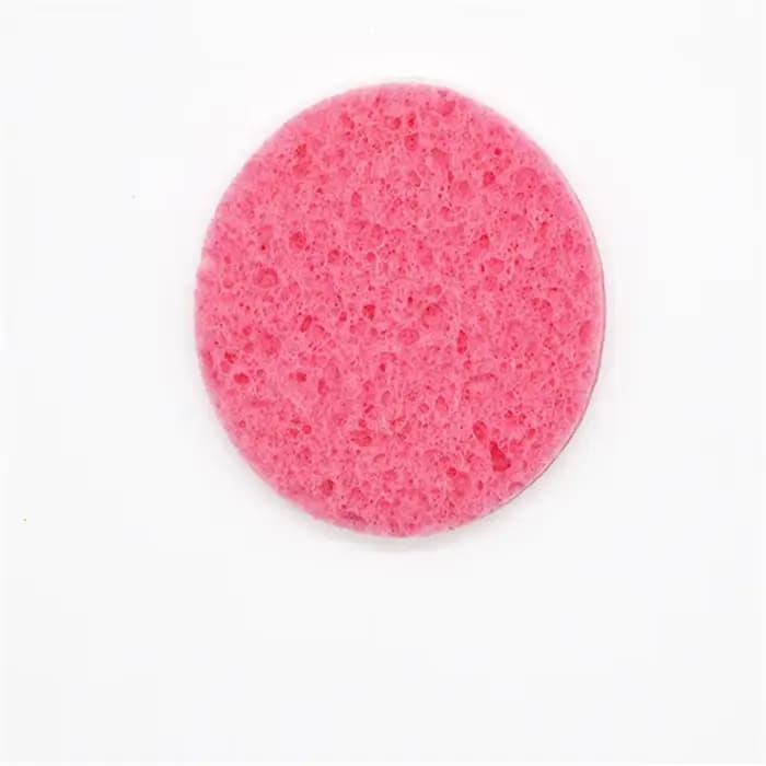 Éponge démaquillante ronde pour le visage, outil de démaquillage, compresse en cellulose de pâte de