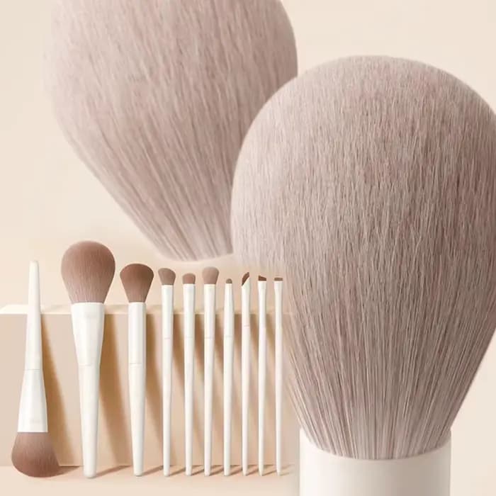 Ensemble de pinceaux de maquillage professionnels en porcelaine Cloud