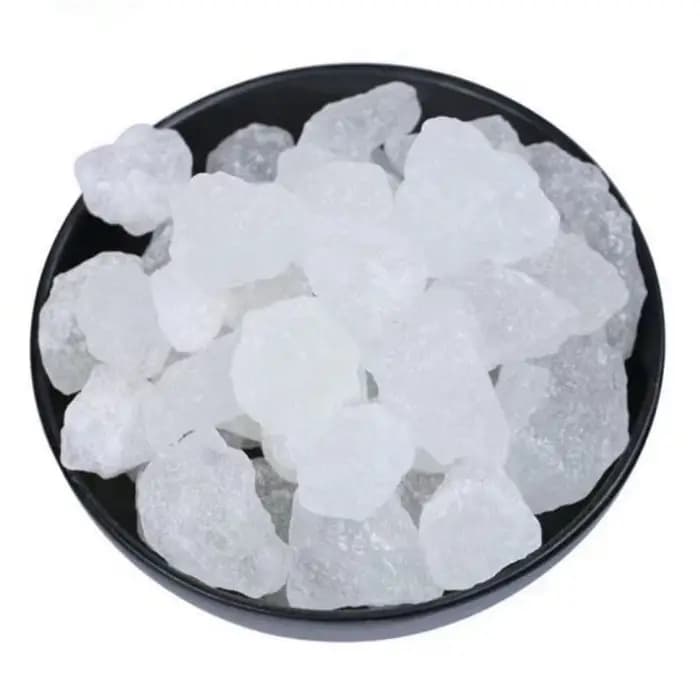 50g/100g argent en vrac alun cristal minéral solide anti-transpirant déodorant absorbant absorbeur p