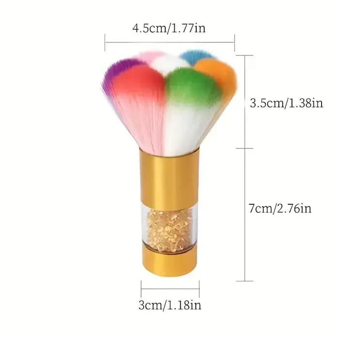 Grands pinceaux de maquillage moelleux