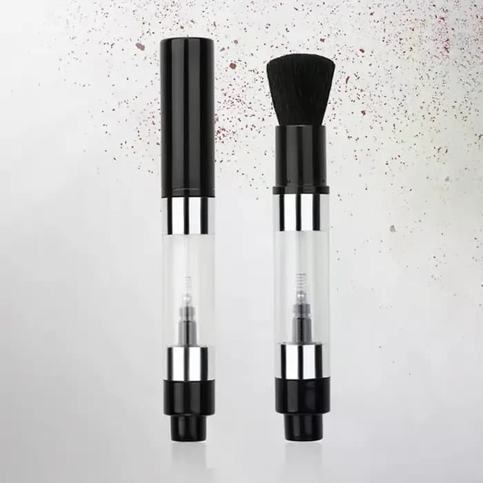 Brosse à poudre rechargeable, pinceaux à poudre cosmétique, multifonctionnel, Spray à pression, fond de teint, Blush, outils de maquillage