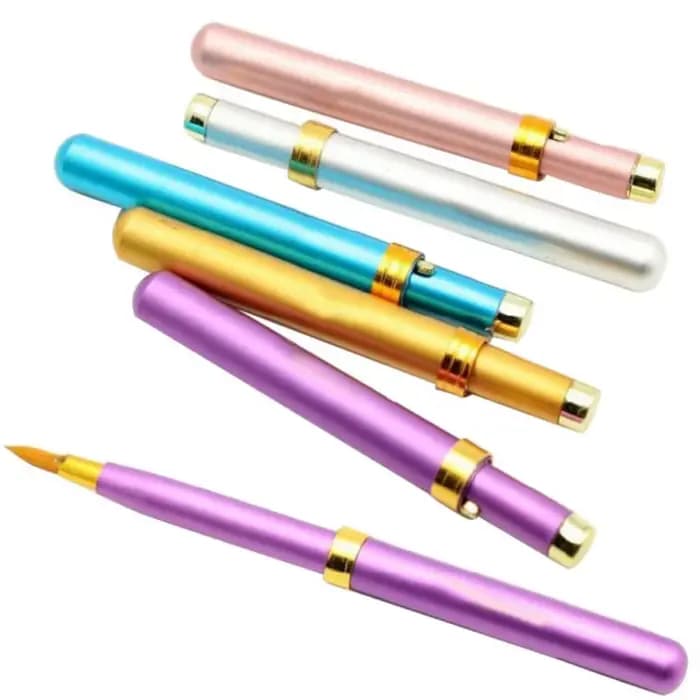 Pinceaux de maquillage portables rétractables pour lèvres, pinceaux cosmétiques pour fard à paupière