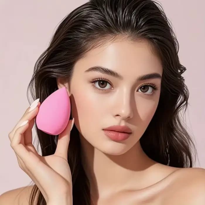 Collection d'éponges de maquillage-éponges cosmétiques multi-formes pour fond de teint liquide et poudre