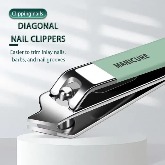 Kit de soins des ongles 6 pièces - Étui de voyage compact