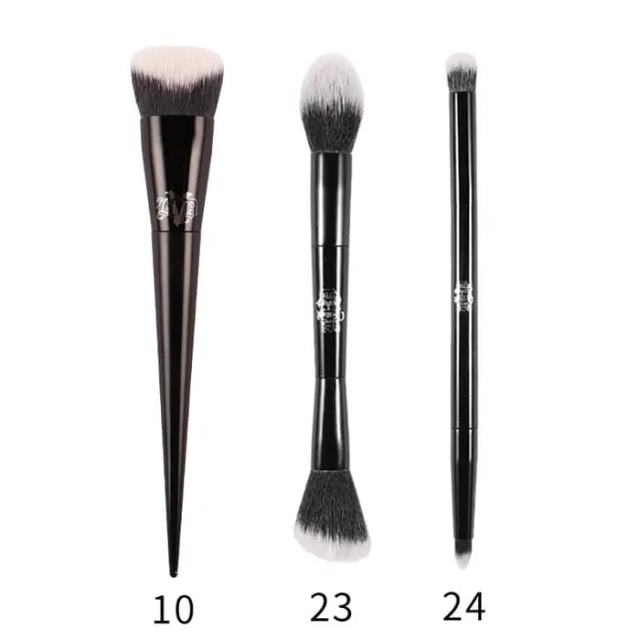 Kat Von D ensemble de pinceaux de maquillage et Kit fond de teint Blush surbrillance correcteur poudre sculptant fard