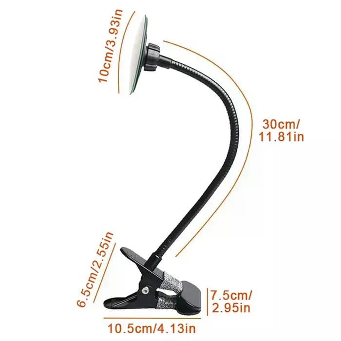 Miroir flexible à clipser pour salon