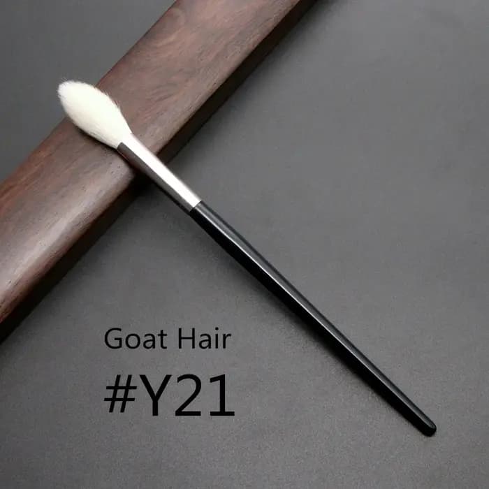 Pinceau surligneur conique pour fard à joues pinceaux de maquillage mélange de cheveux naturels