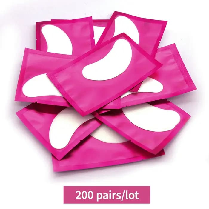 200/400 paires patchs Hydrogel Patch d'extension de cils