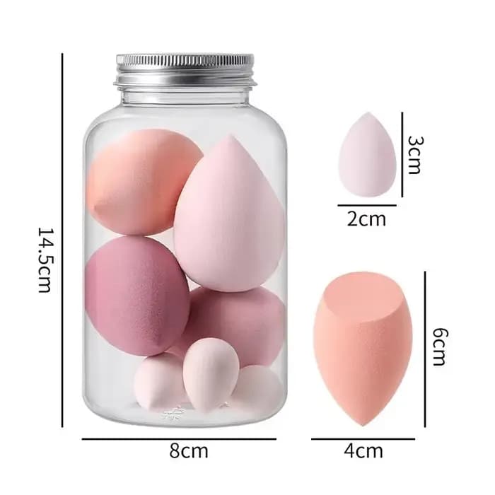 Ensemble d'éponges de maquillage pour femmes