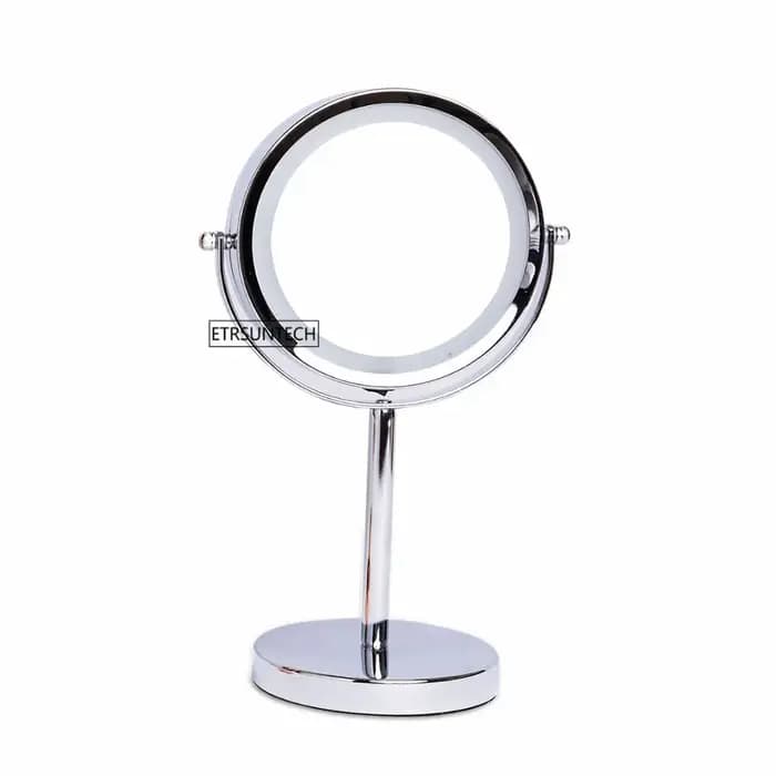 Miroir Double face grossissant 6 "1X/3X avec support 18 LED éclairé