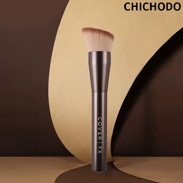 Pinceau de maquillage pour fond de teint unique