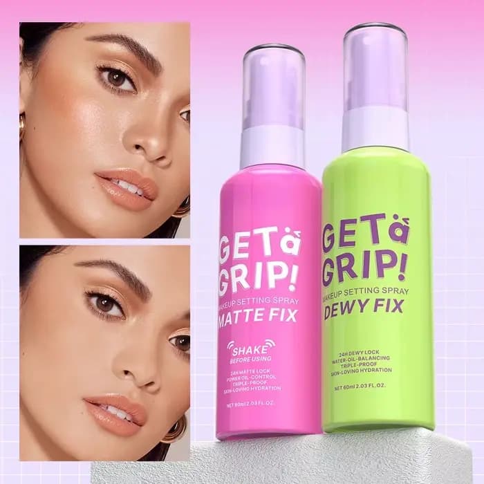Spray fixateur de maquillage rafraîchissant 60 ml – Contrôle d'huile hydratant imperméable longue durée unisexe pour tous les types de peau