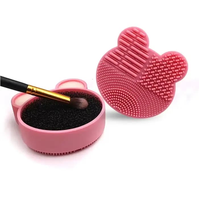 Nettoyeur de pinceaux de maquillage multifonction