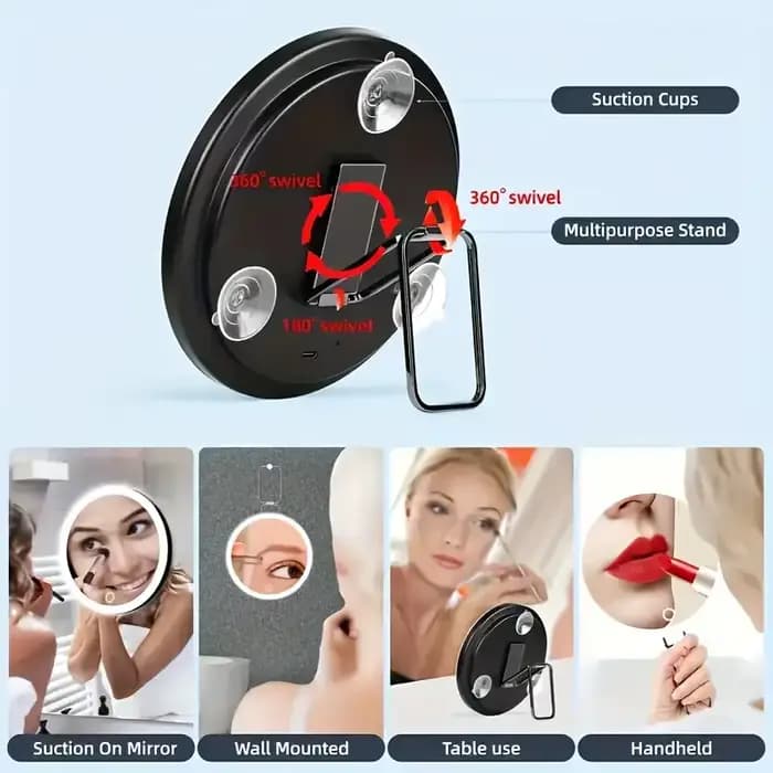 1 miroir grossissant 40X avec lumière