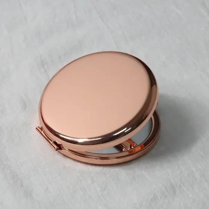 Petit miroir Double face Portable pliant rond