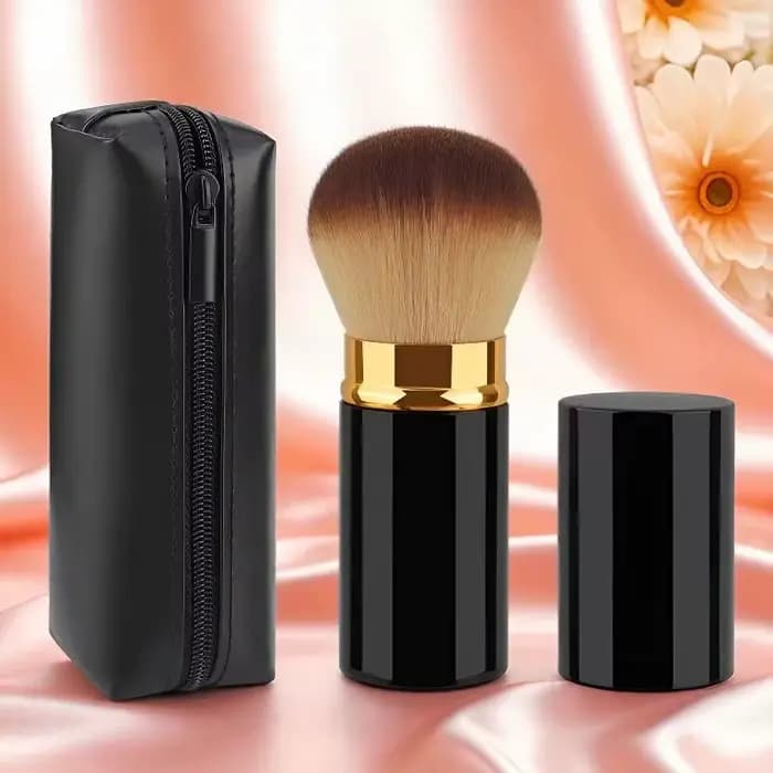 Ensemble de pinceaux de maquillage portables de voyage
