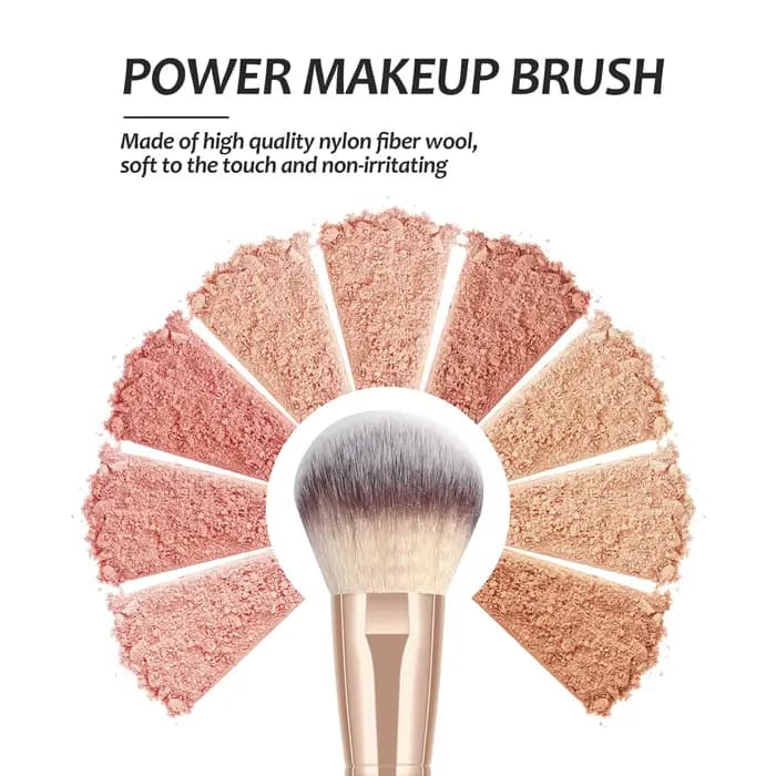MAANGE 7 pièces/ensemble pinceaux de maquillage pour fond de teint cosmétique poudre correcteur Blus