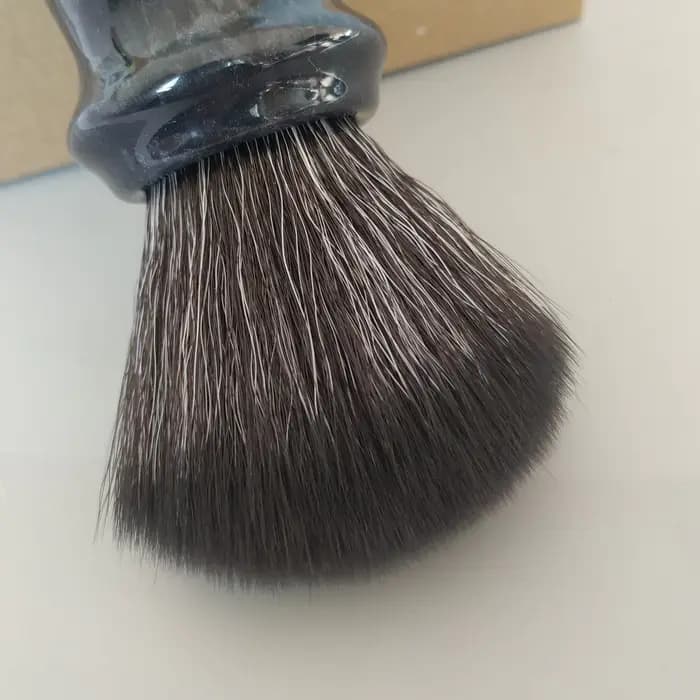 Dscosmetic DarkSpark nouvelle brosse à raser QL8 en poils synthétiques doux avec manche en résine po