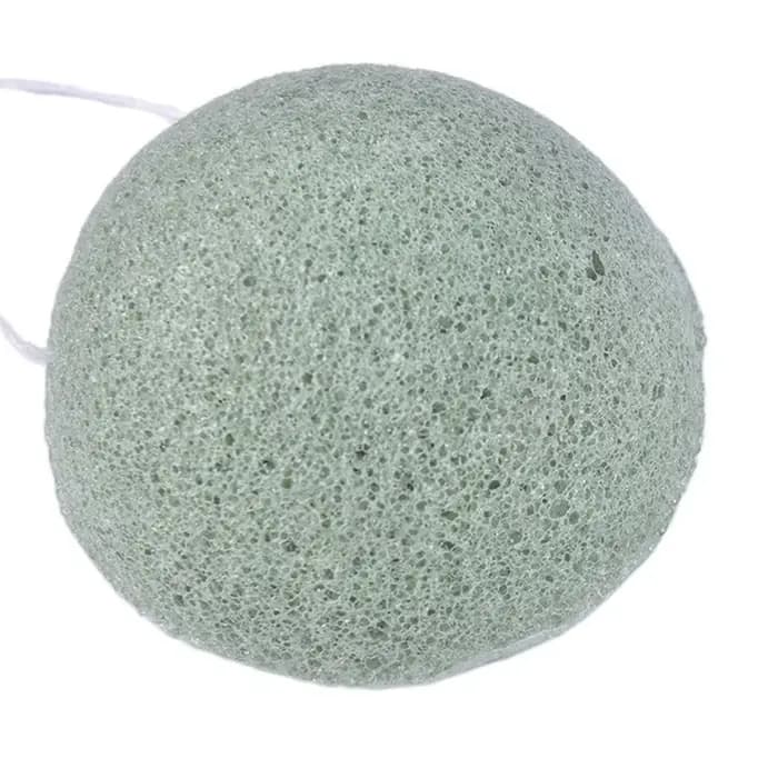 1 éponge nettoyante pour le visage en konjac naturel