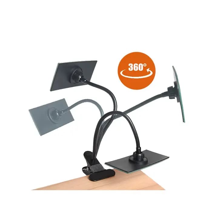 Flexible 360 ° Miroir à clipser réglable