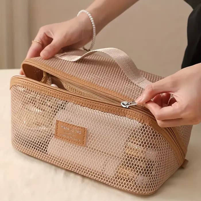 Sac de rangement de maquillage de luxe