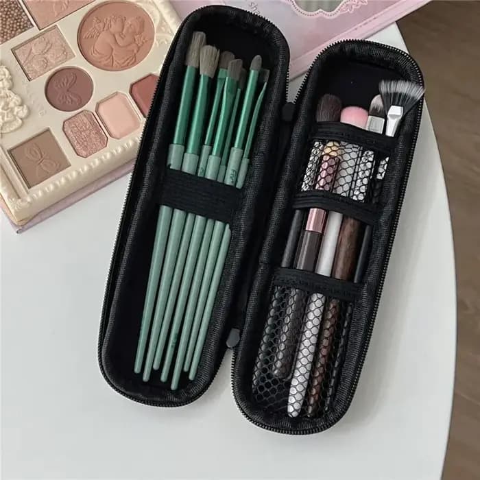 Sacs de rangement de cosmétiques noirs