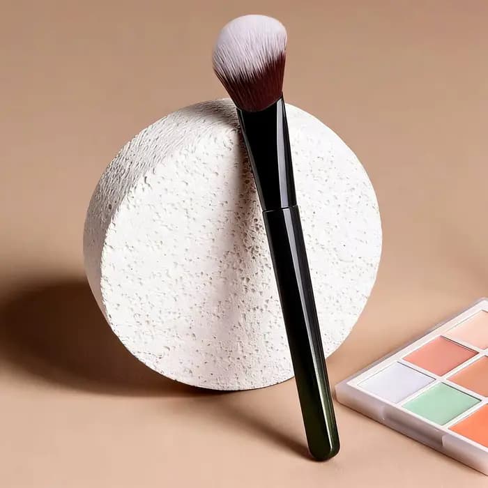 1 pinceau à blush angulaire