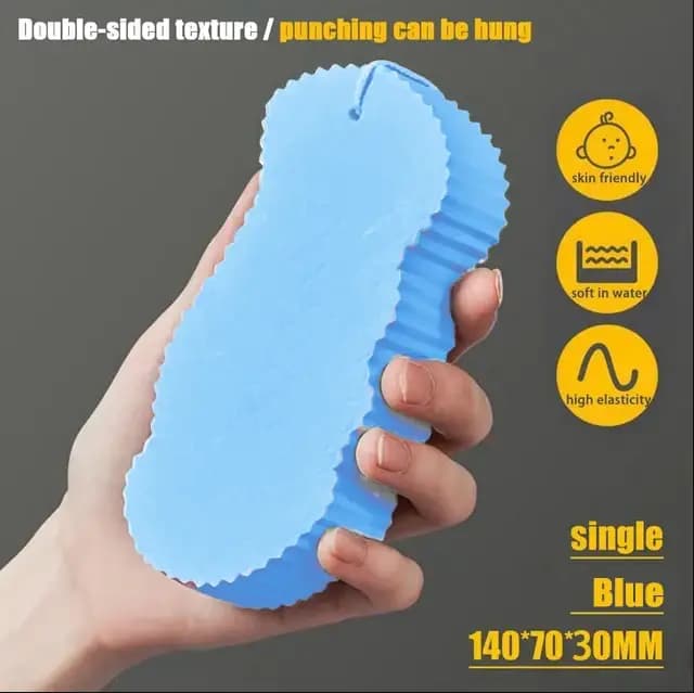 1pc doux éponge corps épurateur bain exfoliant gommage