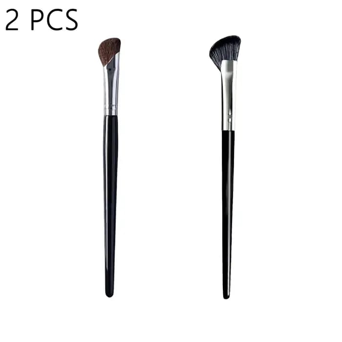 2 pinceaux professionnels pour le contour du nez