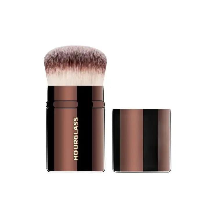 Pinceau de maquillage sablier-pinceau à Blush rétractable No.22 brosse à visage unique en Fiber douce et respectueuse de la peau