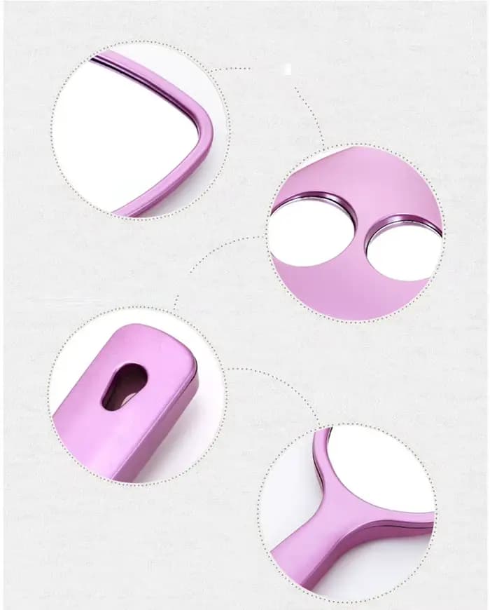 Mini miroir de maquillage portable