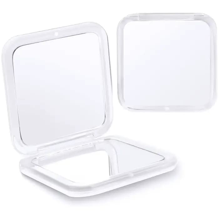Miroir de poche pliable pour maquillage, grossissement x10/x30, portable, pour femmes, petit, différ
