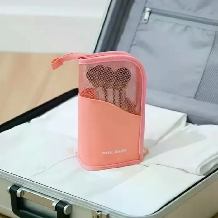 Étui pour pinceaux de maquillage