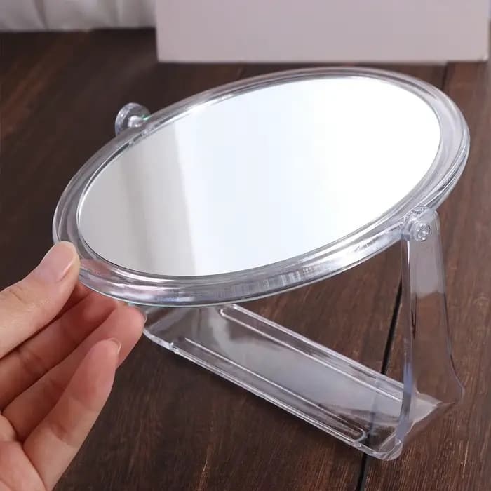 Miroir de maquillage rond et carré grossissant 5x