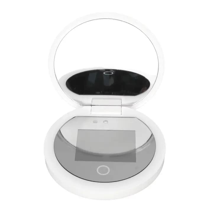 Miroir de maquillage de voyage