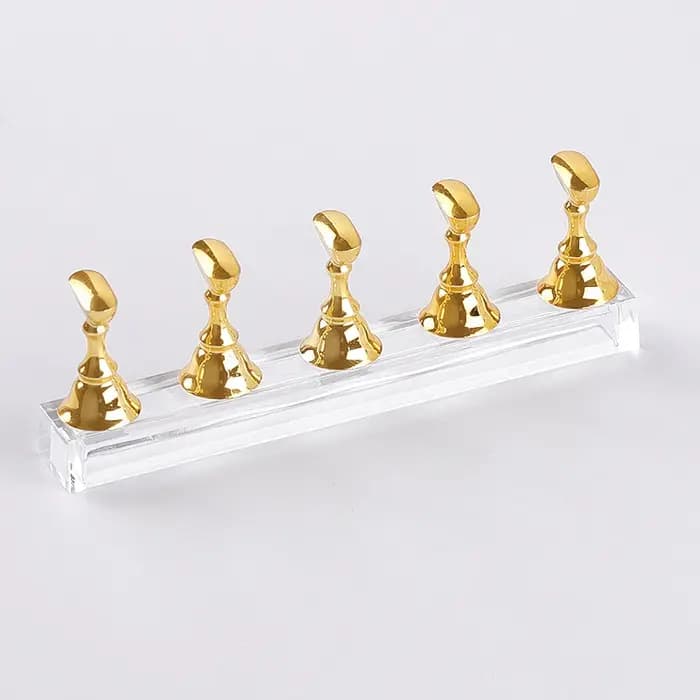 5/30 pièces/ensemble support magnétique pour ongles faux
