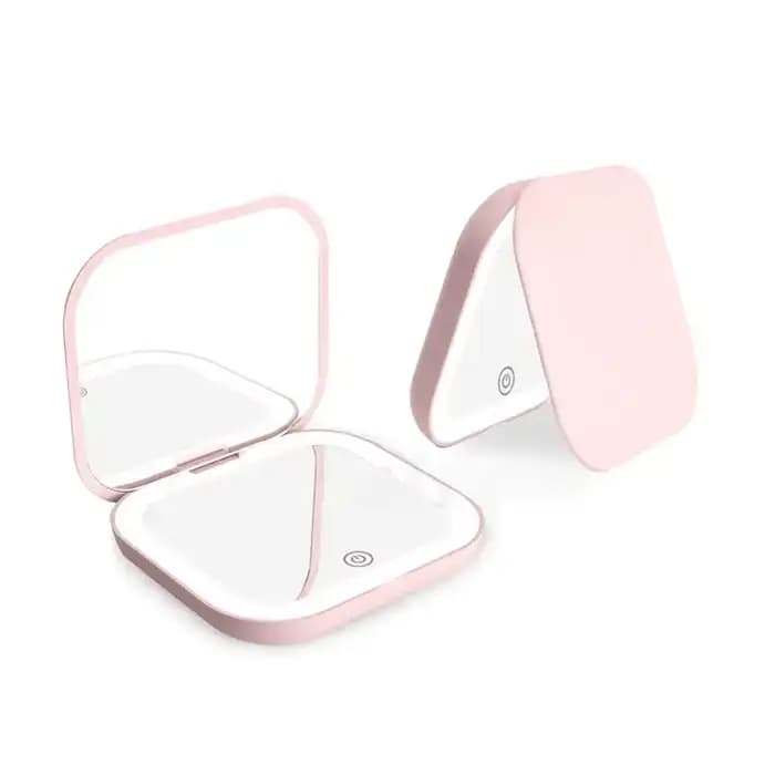 Miroir compact avec éclairage