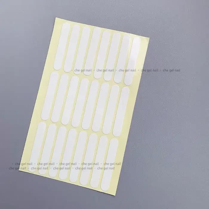 24 pièces/1 feuille de ruban adhésif pour faux ongles