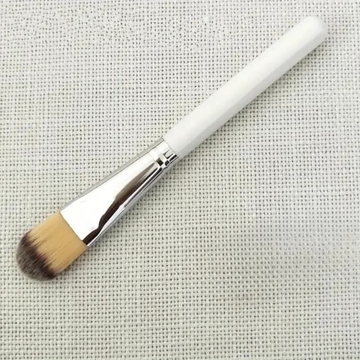 Manche en bois masque brosse poudre humide blush