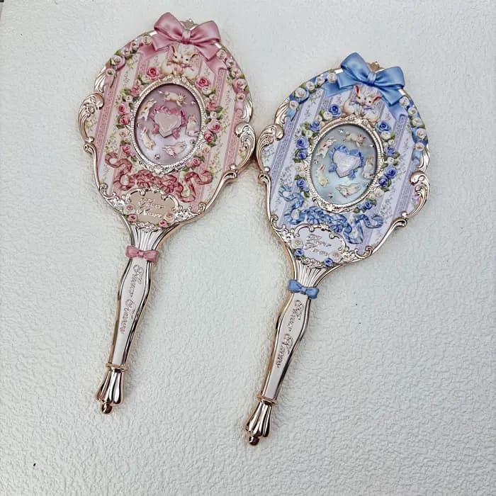 Miroir de poche portable Flower Know Bunny Garden Collection