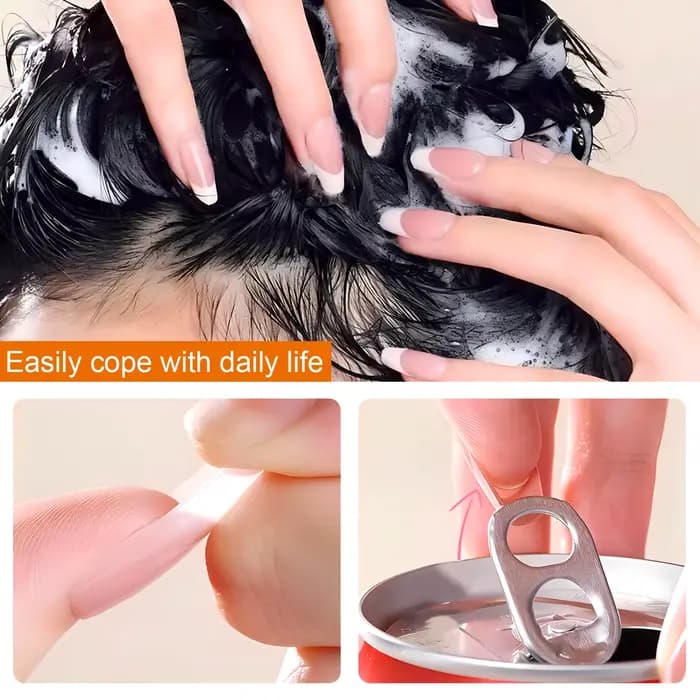 Colle à ongles Super forte pour presser sur les faux ongles, faux ongles en acrylique, adhérence lon