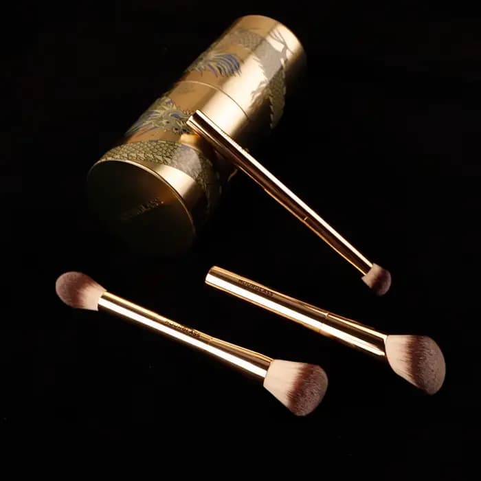 3 pièces/ensemble pinceaux de maquillage sablier poudre fond de teint Blush correcteur pinceau