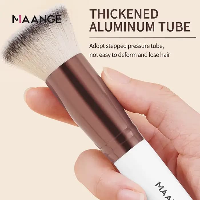 Maange-Pinceau de maquillage avec boîte pour femme
