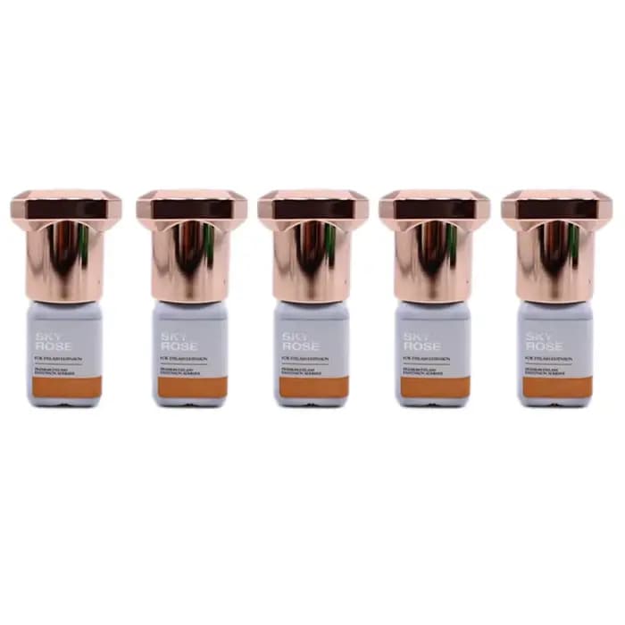 Colle Rose ciel originale coréenne, 10 bouteilles, fournitures d'extension de cils, 5ml, outils de m