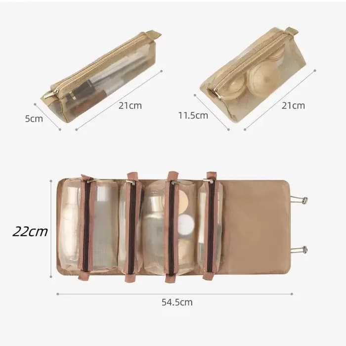 Sac à cosmétiques détachable