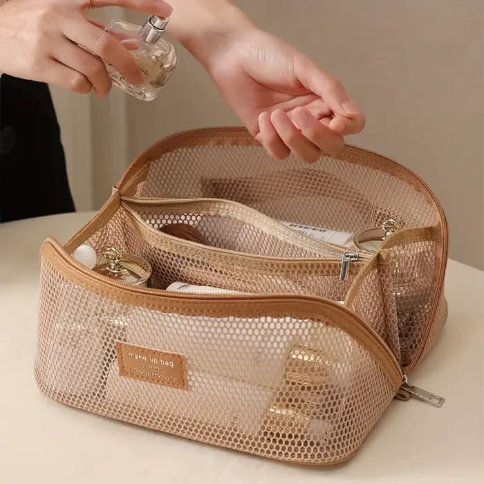 Sac de rangement de maquillage de luxe